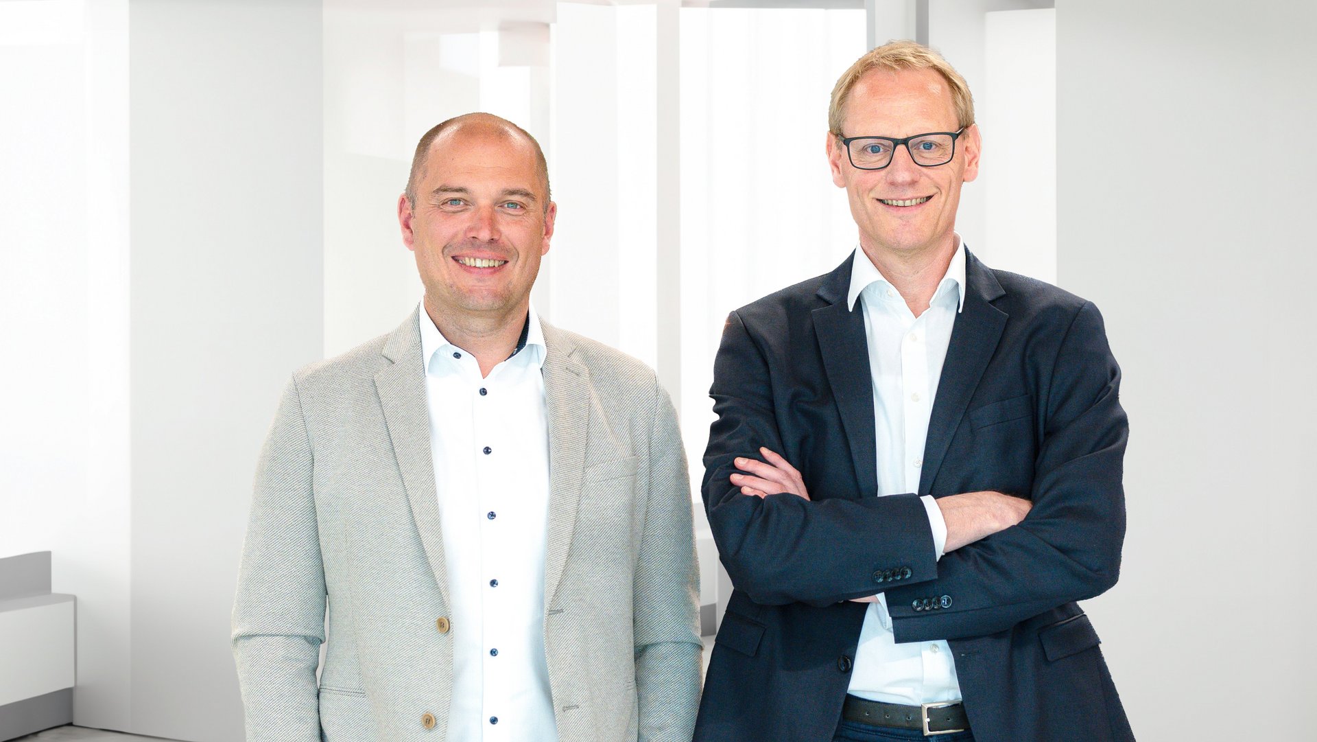 Die Geschäftsführer von LIST Develop: Michael Garstka und Dirk Rehaag.