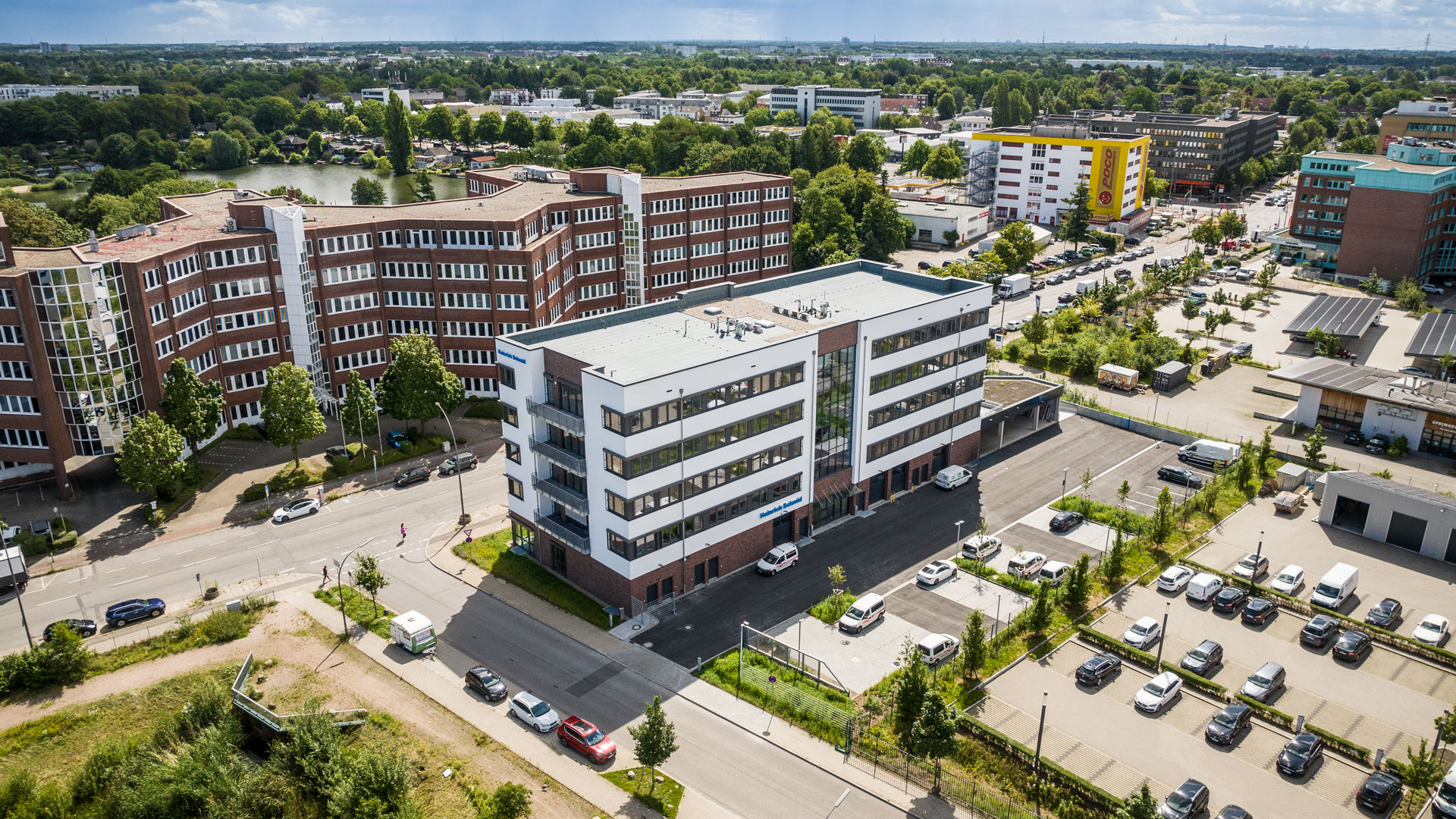 Bauen I Lager- und Bürogebäude I Hamburg-Wandsbek I LIST Bau Nordhorn